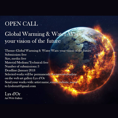 فراخوان آثار هنری با موضوع گرم شدن کره زمین