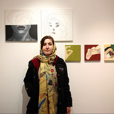 نمایشگاه نقاشی و دوخت زهره انصاری در گالری ویستا پلاس