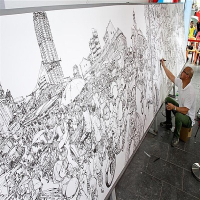 مجموعه ای از طراحی های کیم جونگ جی آس Kim Jung Gi US