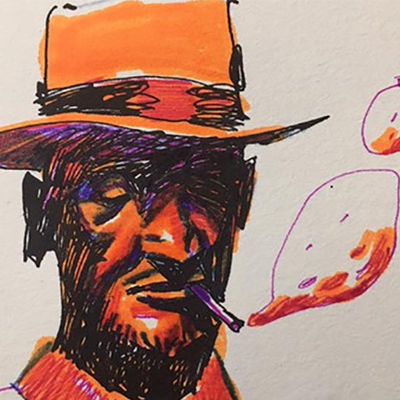 تصویر سازی آزاد - لذت طراحى ، حمید بهرامی