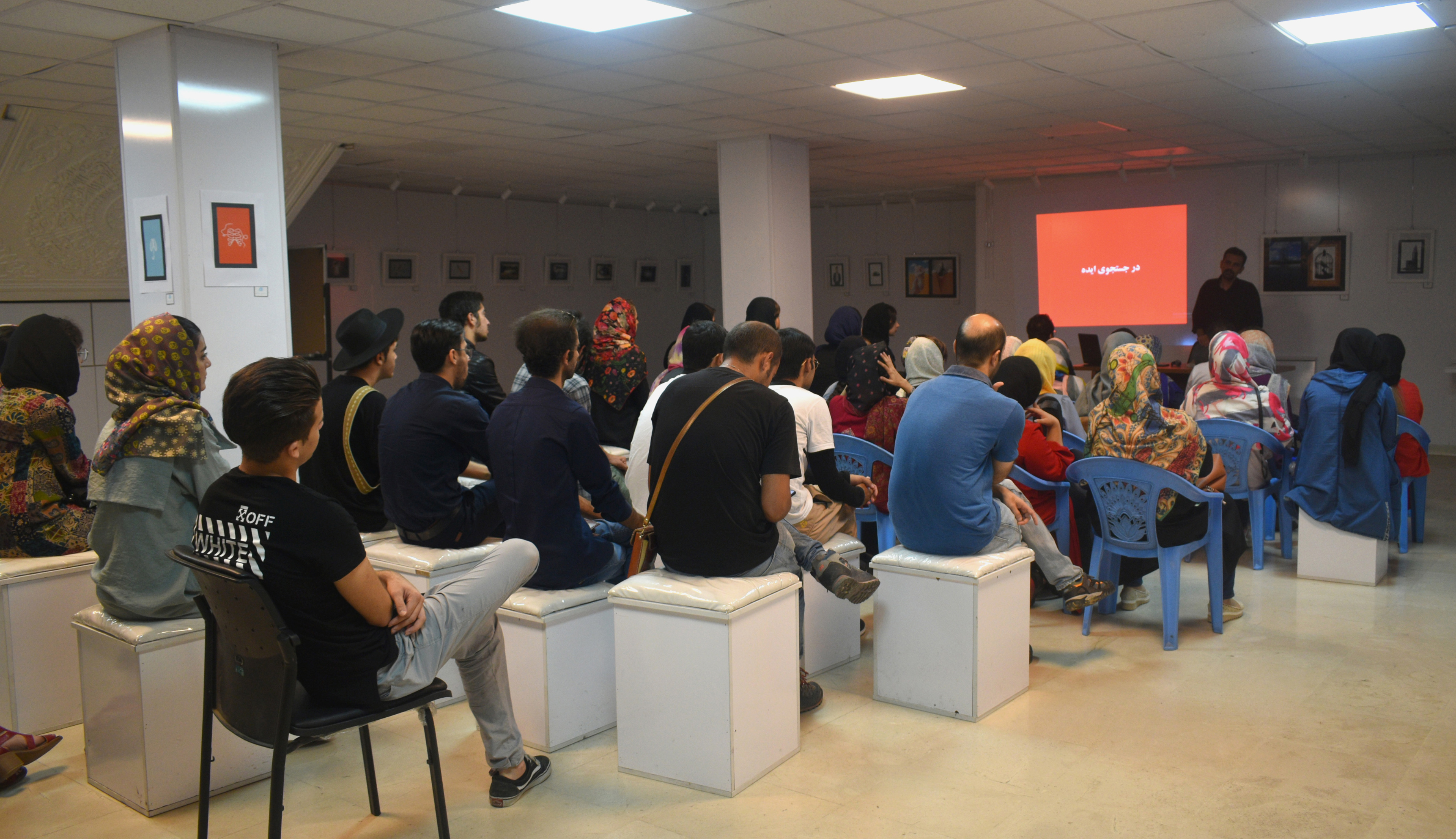 نمایشگاه گرافیک در نگارخانه مهر