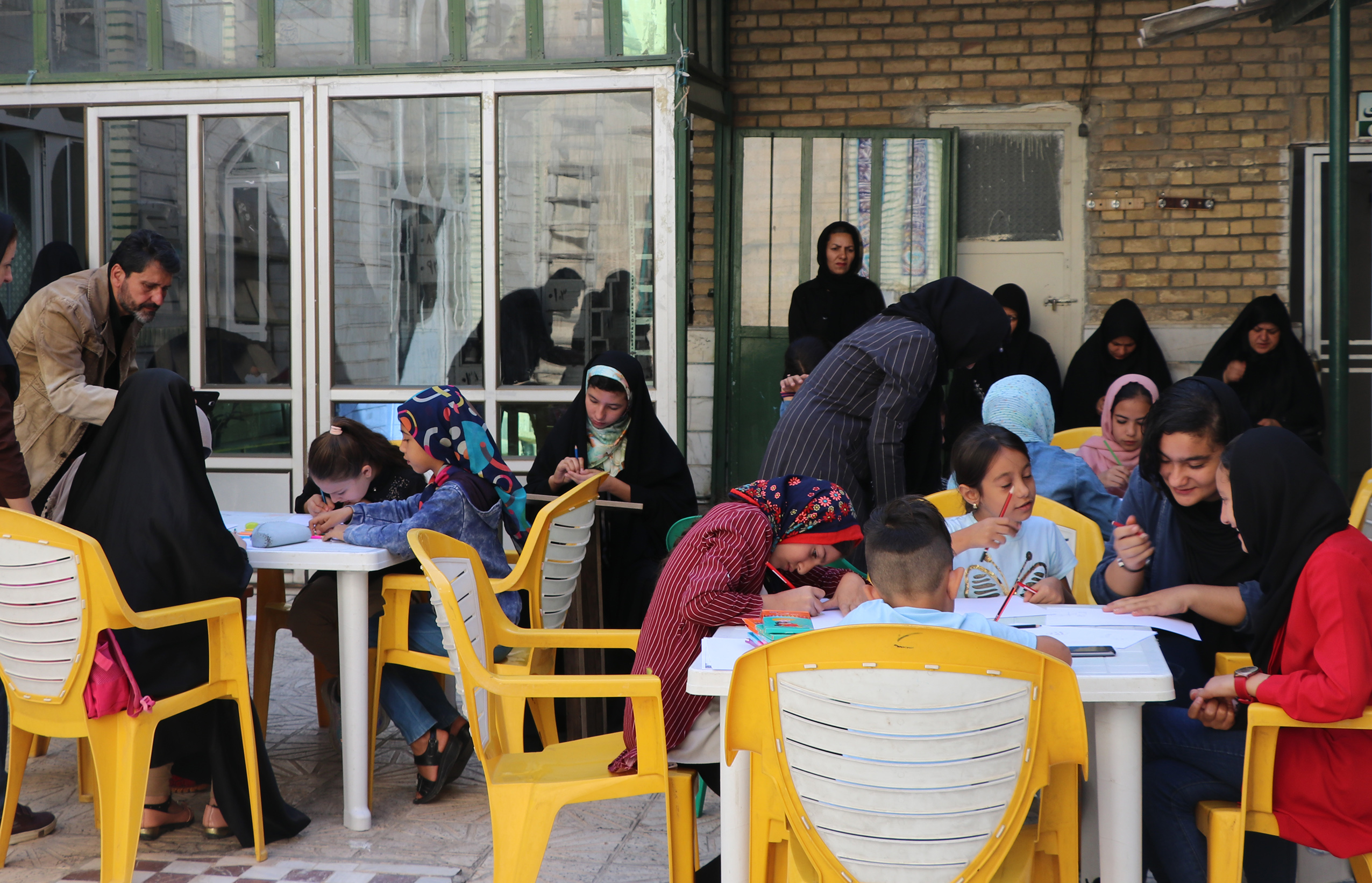 ورکشاپ نقاشی عاشورایی کودکان