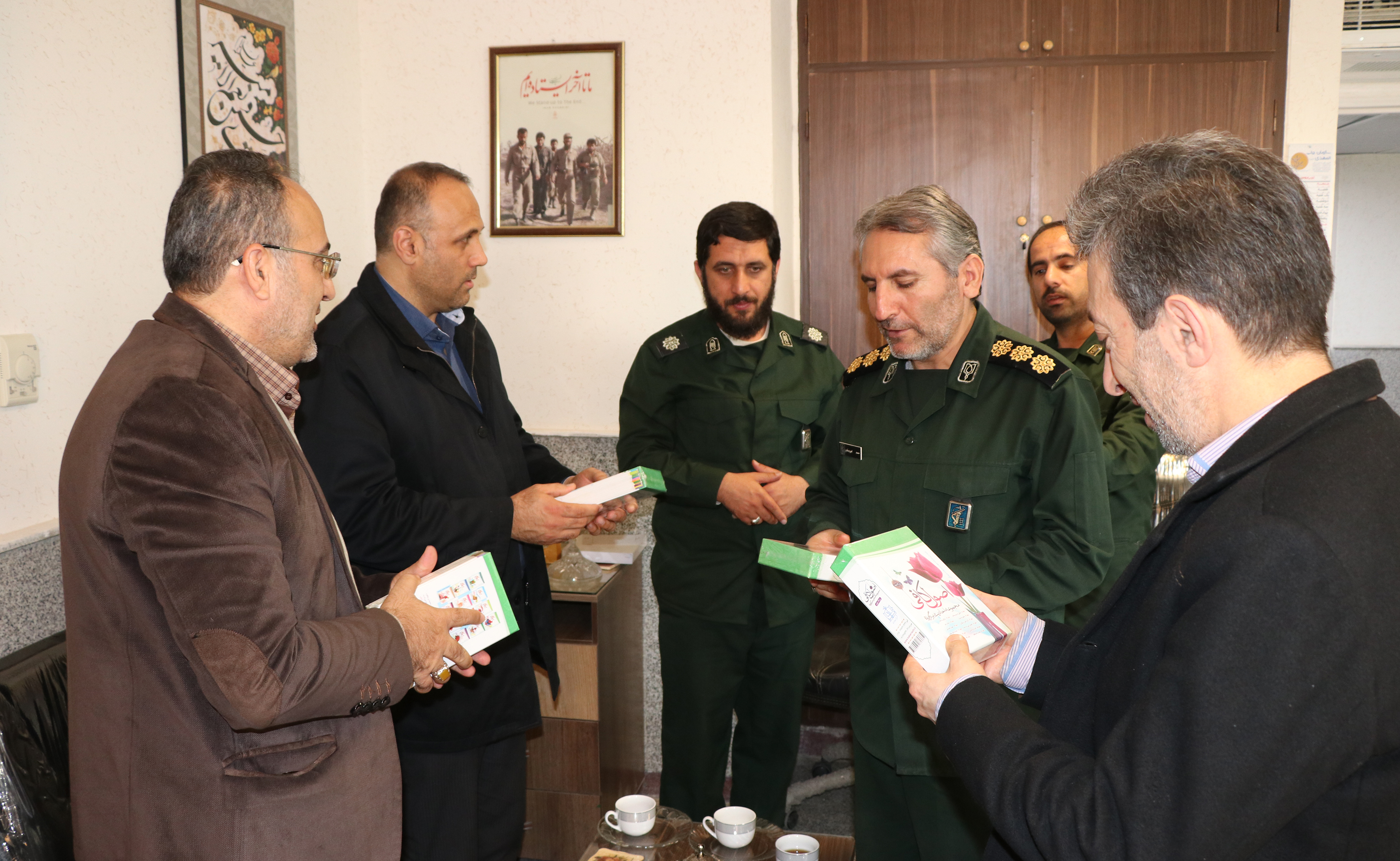 دیدار کارشناسان حوزه هنری با معاون فرهنگی اجتماعی سپاه صاحب الامر(عج)