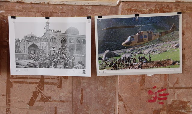 برپایی نمایشگاه عکس شهدا همزمان با دهه فجر در یزد